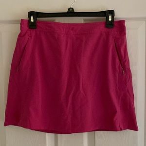 Pink athletic/tennis skirt with shorts underneath size small